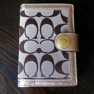 NWT Coach Wallet/Address Book